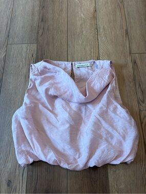 Abercrombie & Fitch Light Pink Cowl Neck Tank
